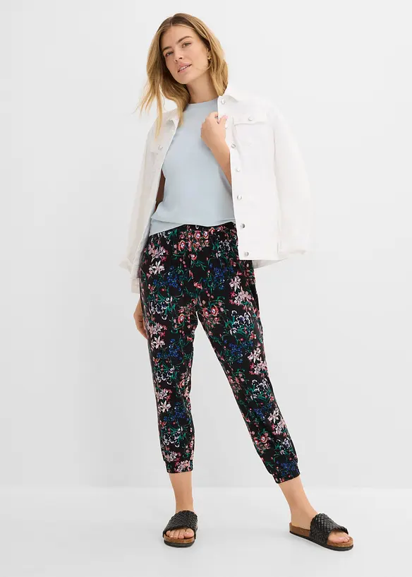 Haremshose aus Viskose-Mix, bonprix