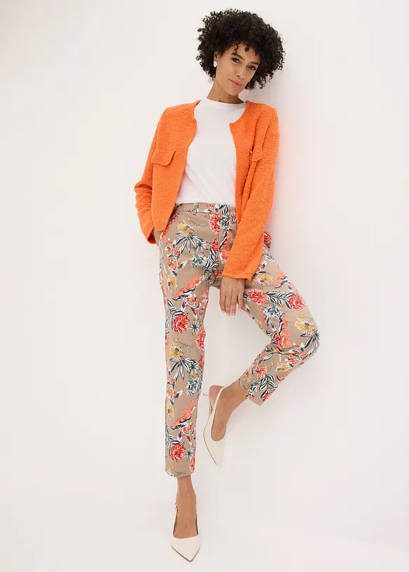 Pantalon 7/8 extensible, bonprix