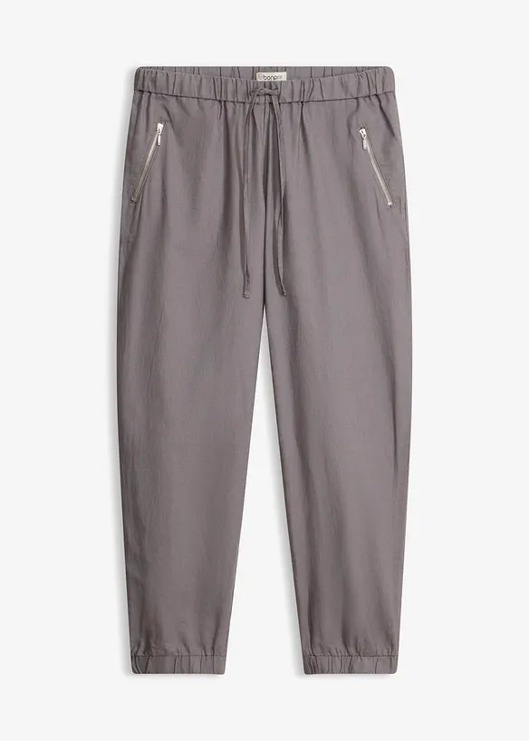 7/8-Hose aus luftigem Leinen-Mix, bonprix