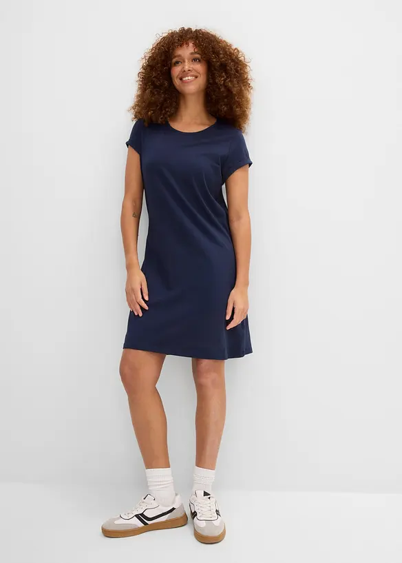 Shirtkleid aus reiner Bio-Baumwolle, bonprix