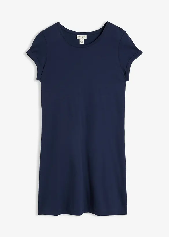 Shirtkleid aus reiner Bio-Baumwolle, bonprix