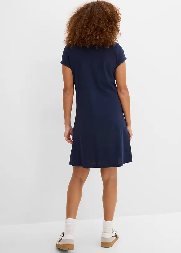Shirtkleid aus reiner Bio-Baumwolle, bonprix