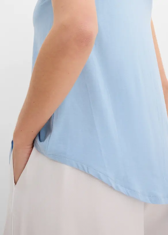 Top doux en jersey viscose, bonprix
