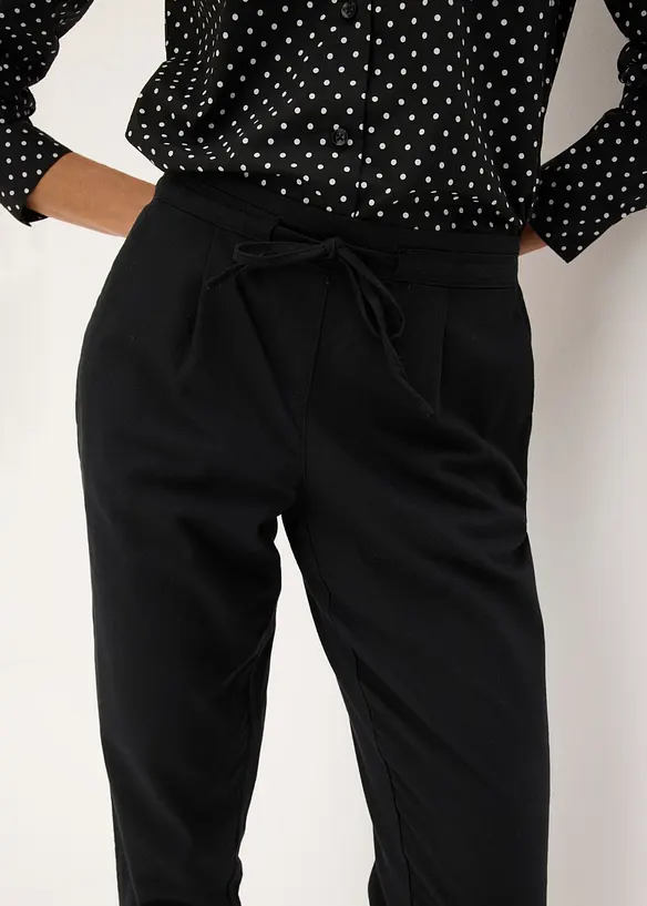Pantalon en lin m&eacute;lang&eacute;, bonprix