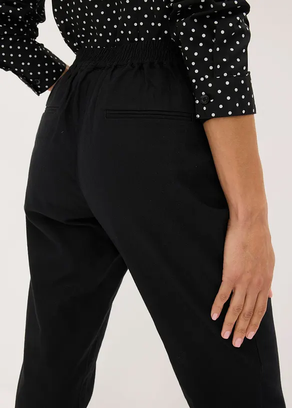 Pantalon en lin m&eacute;lang&eacute;, bonprix
