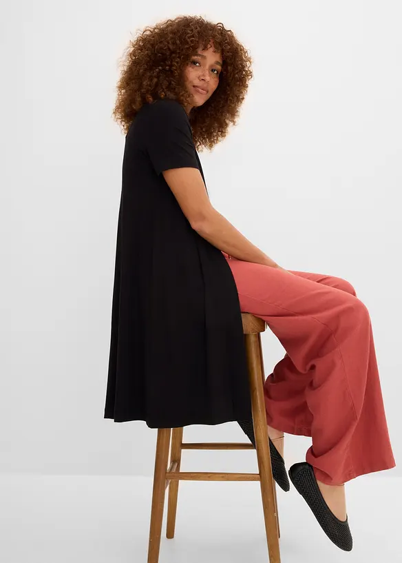 Shirtjacke aus softer Viskose, bonprix