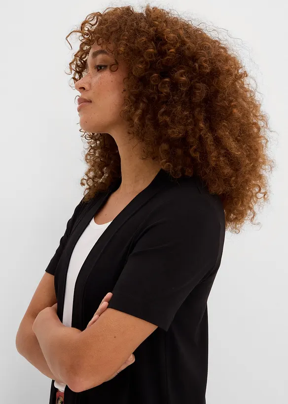 Shirtjacke aus softer Viskose, bonprix