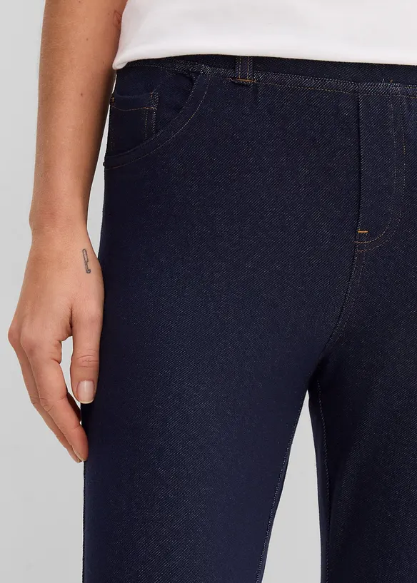 Legging corsaire imitation jean, bonprix
