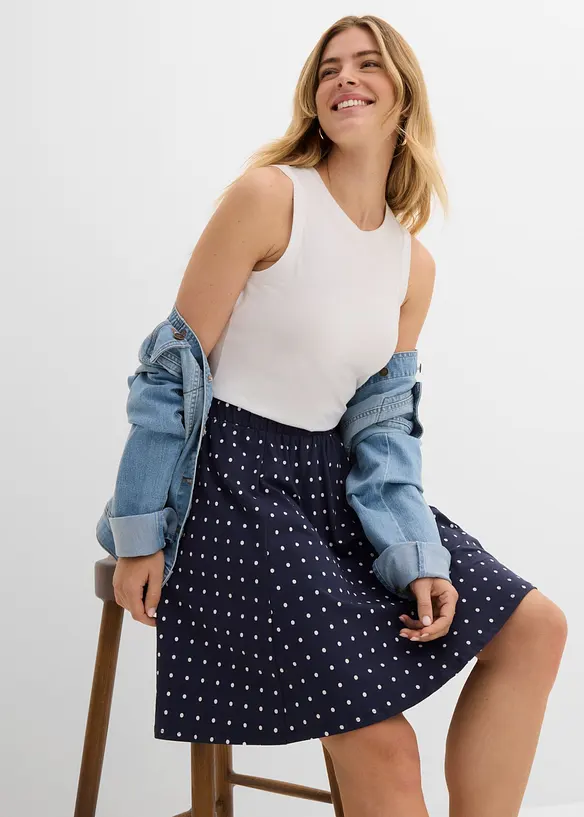 Lot de 2 jupes en jersey, bonprix