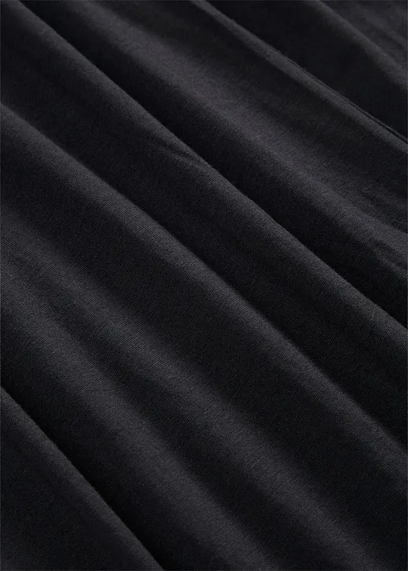 Pantalon fluide en jersey viscose, longueur 7/8, bonprix