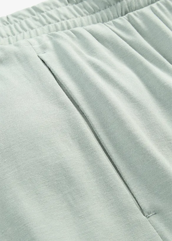 Jersey-Culotte mit weitem Bein, bonprix
