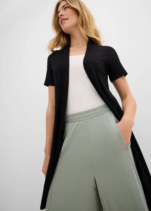 Jersey-Culotte mit weitem Bein, bonprix