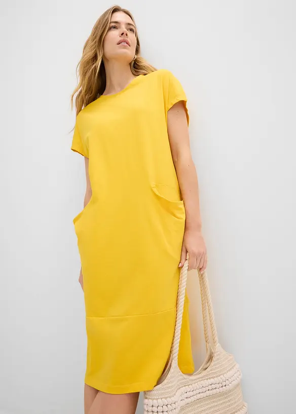 Jerseykleid mit Taschen, bonprix