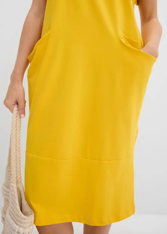 Jerseykleid mit Taschen, bonprix