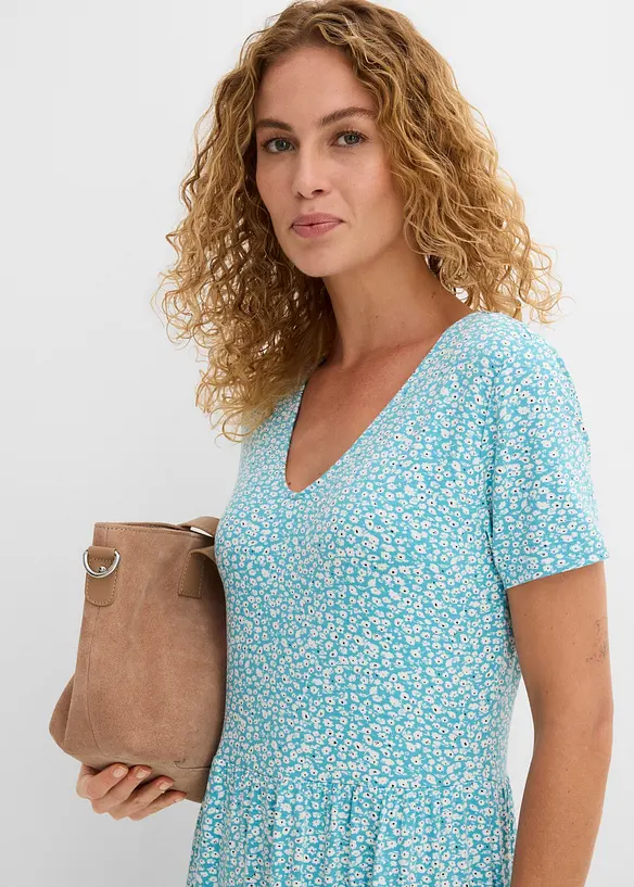 Jerseykleid aus Viskose-Mix, bonprix