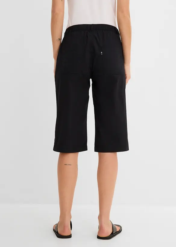 Bermuda long &agrave; taille &eacute;lastiqu&eacute;e, bonprix