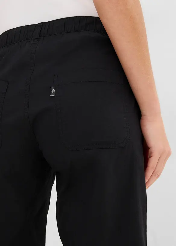 Bermuda long &agrave; taille &eacute;lastiqu&eacute;e, bonprix