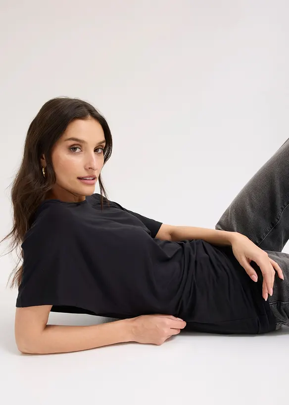 T-shirt en viscose extensible, bonprix