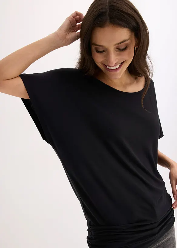 T-shirt en viscose extensible, bonprix