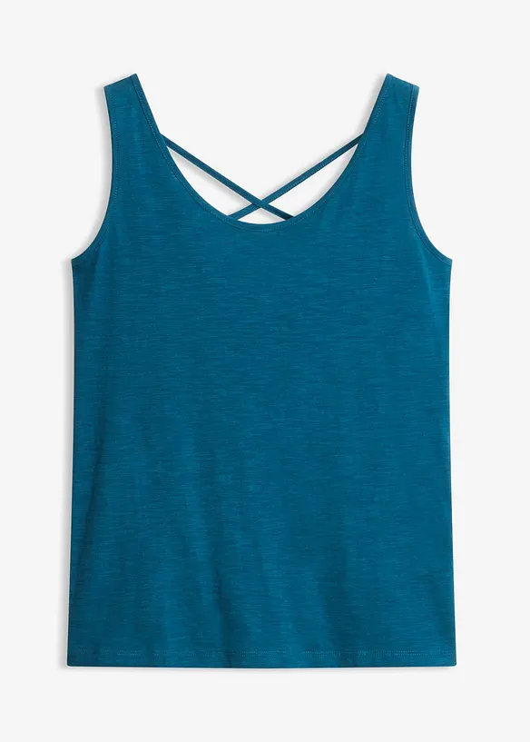 Jersey-Top aus reiner Bio-Baumwolle, bonprix