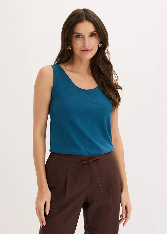 Jersey-Top aus reiner Bio-Baumwolle, bonprix