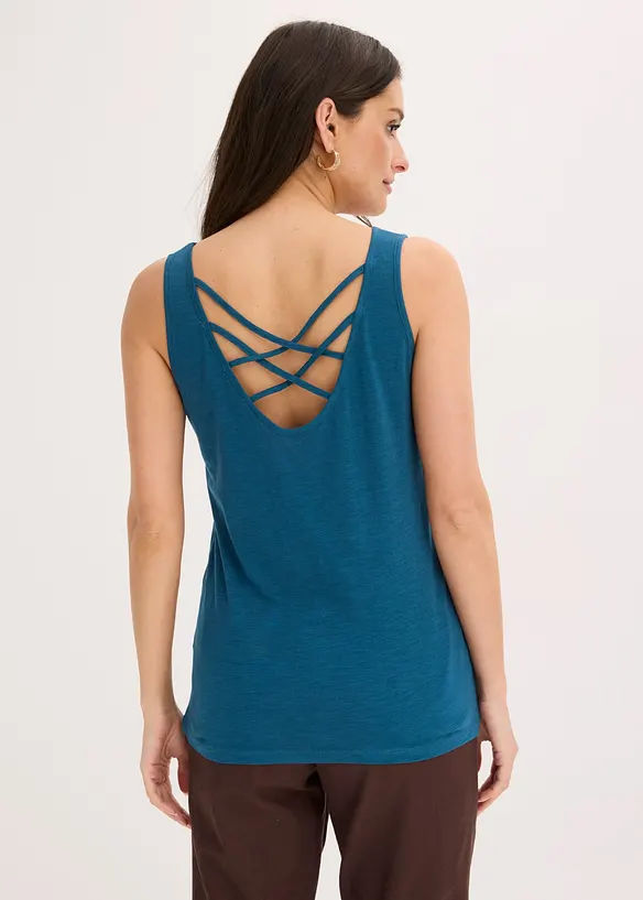 Jersey-Top aus reiner Bio-Baumwolle, bonprix