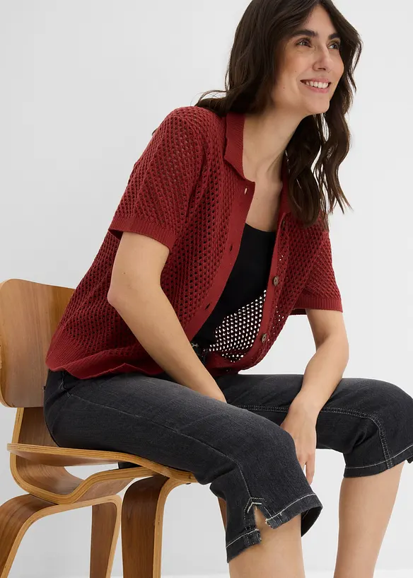 Lot de 2 jeans corsaire, bonprix