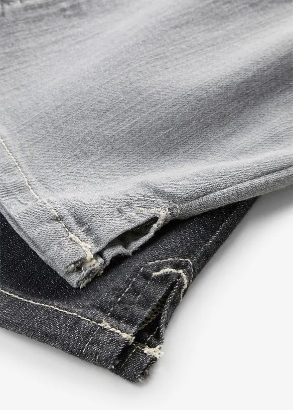 Lot de 2 jeans corsaire, bonprix