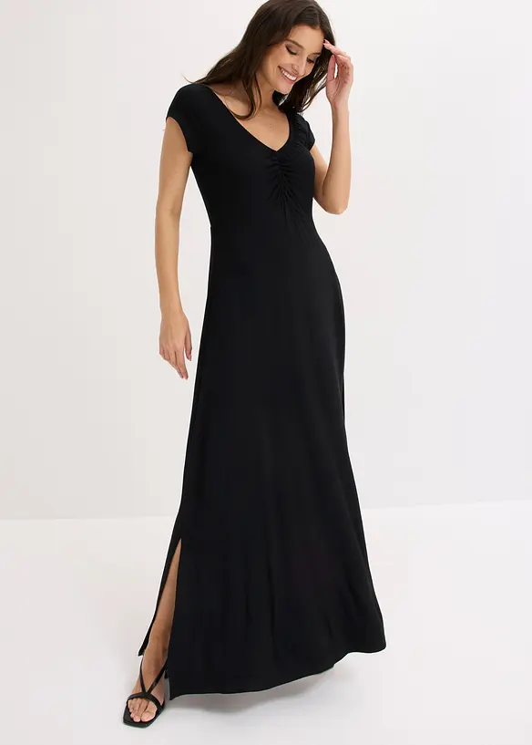 Robe longue en viscose extensible, bonprix