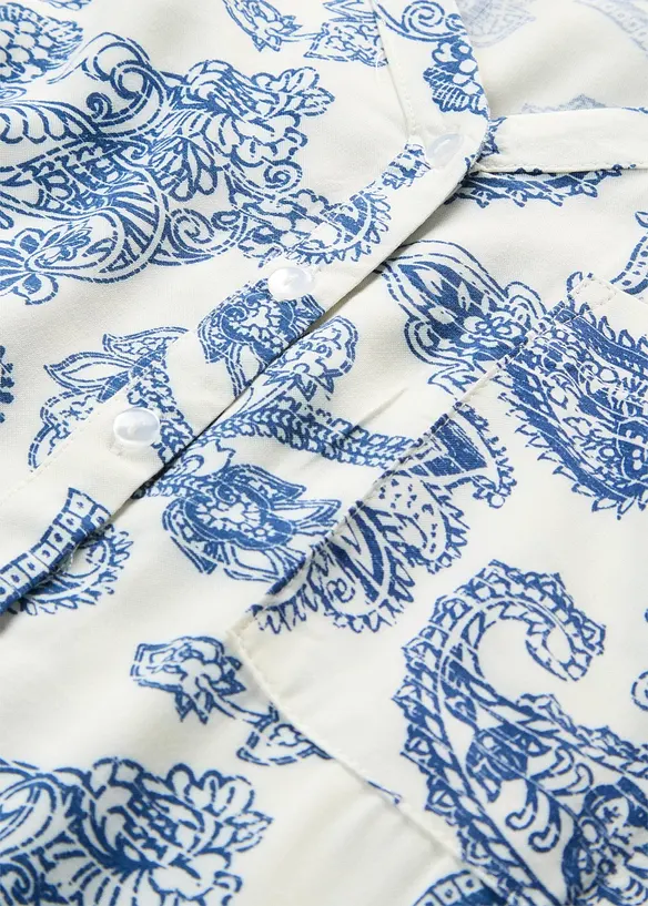 Bluse, Kurzarm, bonprix