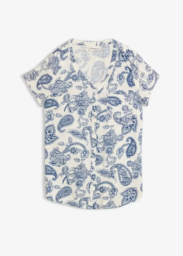 Bluse, Kurzarm, bonprix