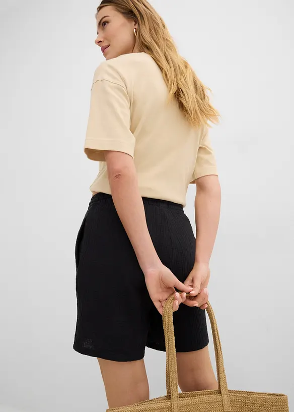 Short en gaze de coton, bonprix