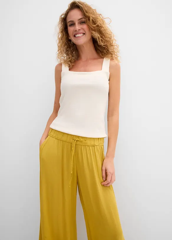 Pantalon large, bonprix