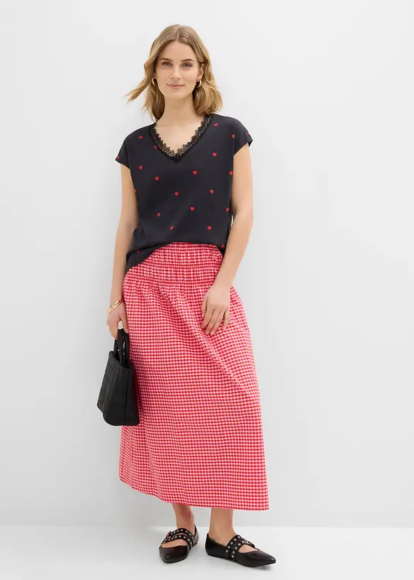 Shirt aus reiner Baumwolle, bonprix