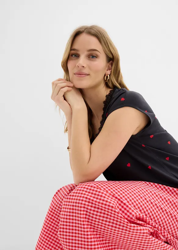 Shirt aus reiner Baumwolle, bonprix