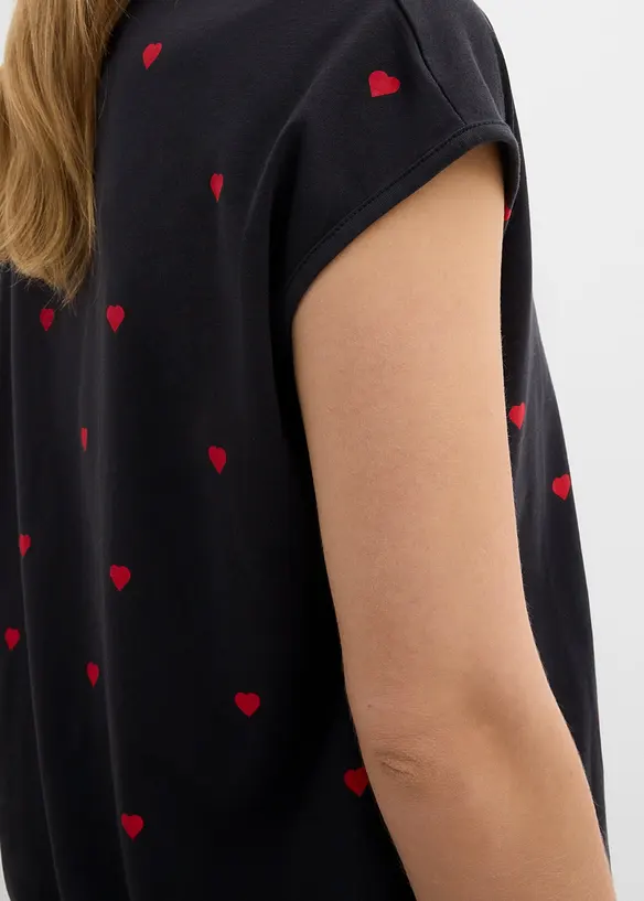 Shirt aus reiner Baumwolle, bonprix