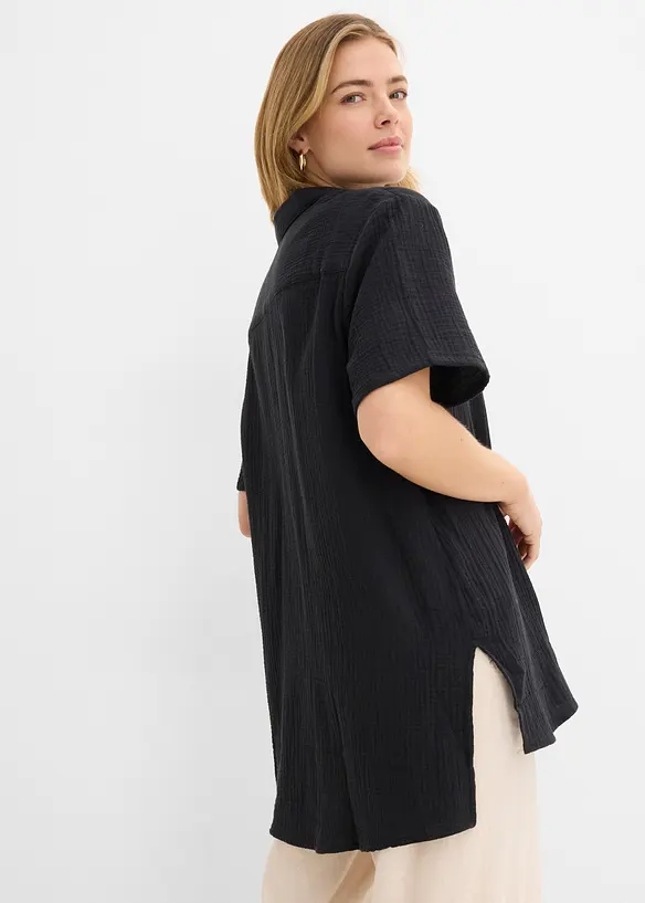 Chemisier en gaze de coton, bonprix