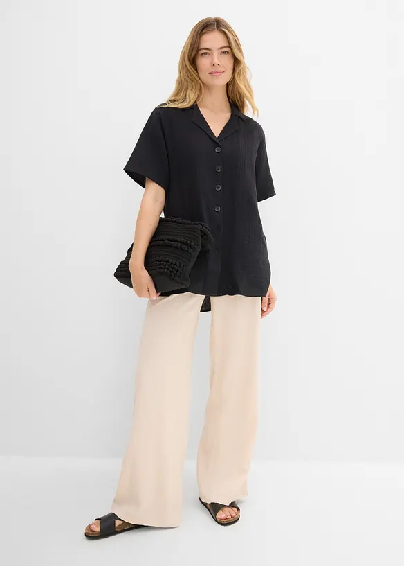 Chemisier en gaze de coton, bonprix