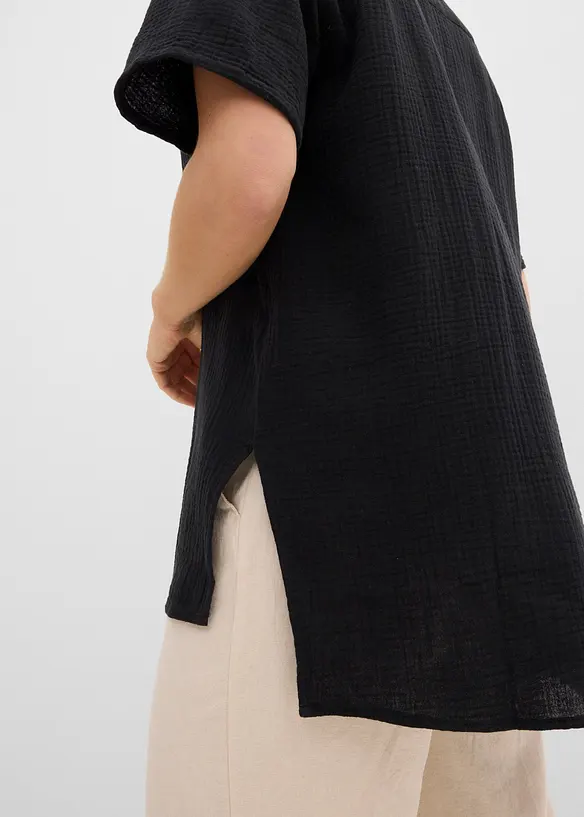 Chemisier en gaze de coton, bonprix