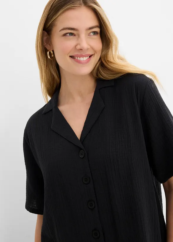 Chemisier en gaze de coton, bonprix