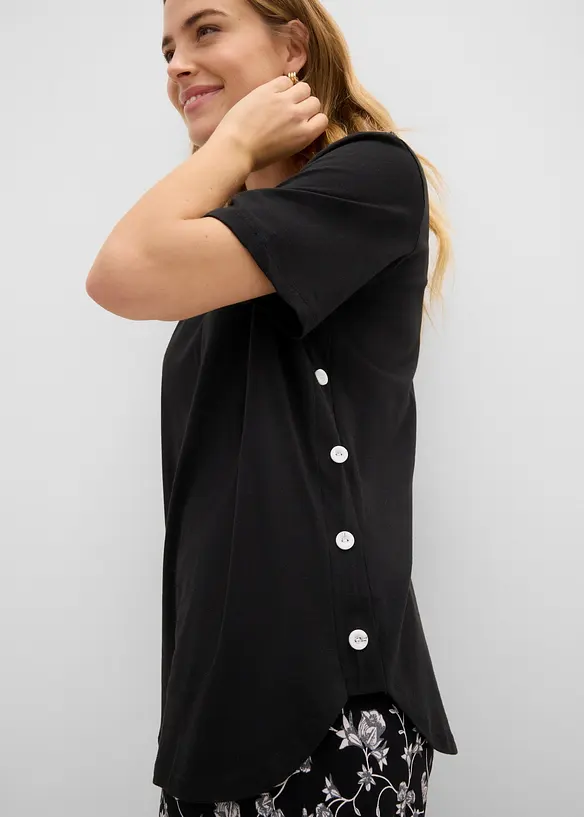 T-shirt ample en coton, bonprix