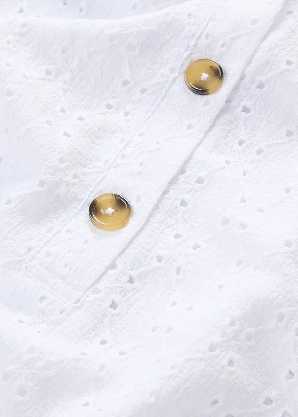 T-shirt col Henley &agrave; capuche, bonprix