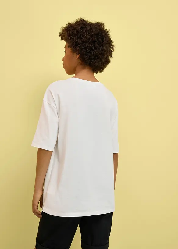 T-shirt loose Smiley World 100% coton, SmileyWorld