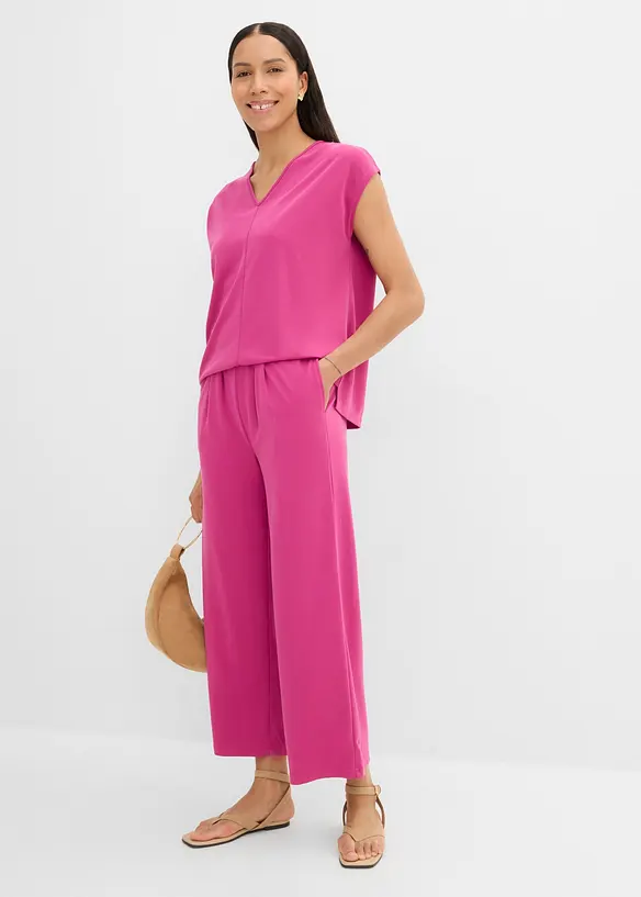 Shirt aus Viskose Piqu&eacute;, bonprix