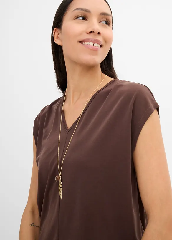 Shirt aus Viskose Piqu&eacute;, bonprix