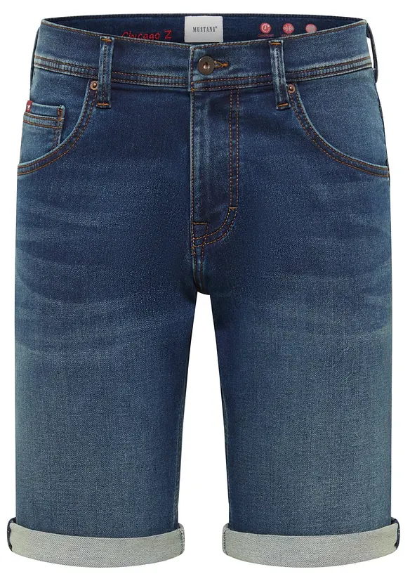 Bermuda extensible Mustang Chicago slim, bonprix