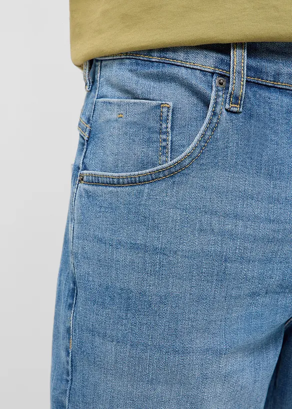 Bermuda extensible Mustang en jean, droit, Mustang Jeans