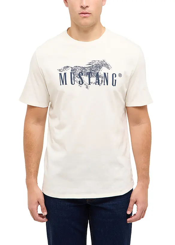 T-shirt  Mustang Austin 100% coton, Mustang Jeans