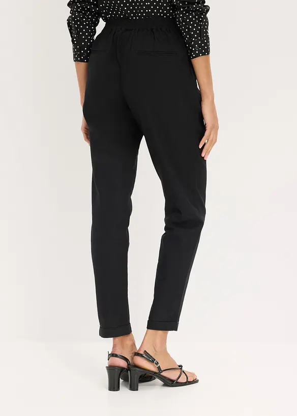 Pantalon en lin m&eacute;lang&eacute;, bonprix