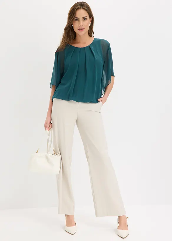 Blouse en mousseline, bonprix